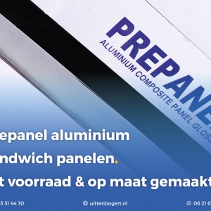 Aluminium sandwichpaneel (Prepanel)