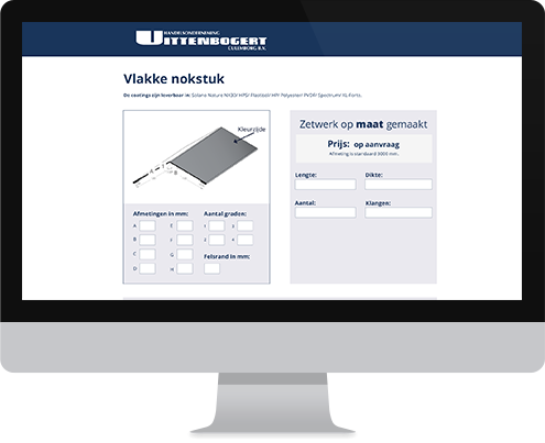 Standaard zetwerk laten maken? Dat is geen probleem.